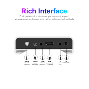 Receptor de TV por Satélite DVB-S2 <span class=keywords><strong>CCAM</strong></span> para España HEVC H.265 HD Digital <span class=keywords><strong>Free</strong></span> to Air MeeCast GX6605H Plástico con WiFi Decodificador - Product Image 4