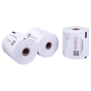 Rollo de Papel Térmico de 57x40 mm, 20 m de Longitud, 100 Rollos/Caja, Capa Única, 100% Pulpa de Madera, Compatible con Cajas Registradoras y Terminales Punto de Venta, Núcleo de Papel - Product Image 4