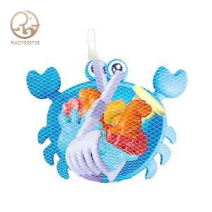 Moldes de plástico para exteriores, cubo de arena, juego de juguetes de <span class=keywords><strong>playa</strong></span> de verano para niños de 2 a 4 años, juguetes y estructuras para bebés al aire libre - Product Image 1