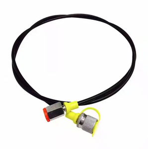 Manguera de prueba de alta presión 5000 PSI Acero inoxidable trenzado para manómetros y equipos de diagnóstico ISO 1436 - Product Image 6