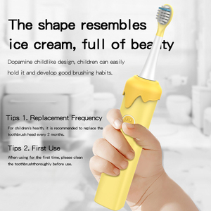 <span class=keywords><strong>Brosse</strong></span> à dents électrique sonique automatique intelligente, étanche IPX7, rechargeable pour enfants - Product Image 5