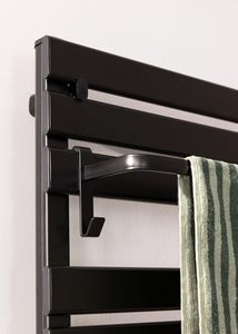Sèche-serviettes électrique mural moderne 1800W avec Wi-Fi Tuya, étanche IPX4, pour maison et hôtel - Product Image 6