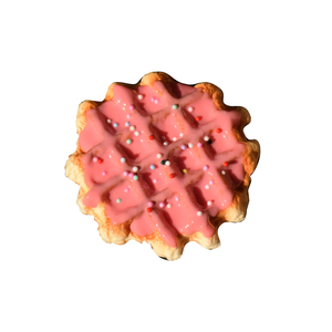 Modelo de Waffle Belga Artificial 1:1 para Exhibición de Postres, Crema, Chocolate y Decoración de Ventanas de Cafeterías - Product Image 2