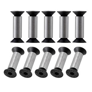 Tornillos Torx T8 Personalizados de Fábrica, Fijaciones para Mango de Cuchillo, Tornillos Torx de Doble Bloqueo, Accesorios para Pivotes de Cuchillos Plegables - Product Image 4