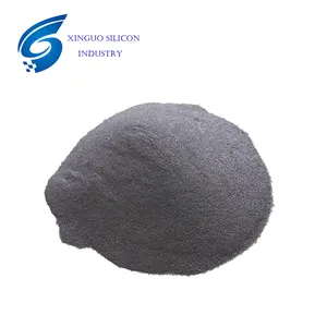 中国硅厂钢铸件添加剂硅铁75% 粉末尺寸0-0.3毫米