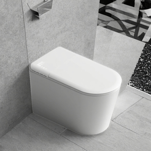 Siège de toilette intelligent avec bidet intégré, chauffant, en céramique, avec lumière d'ambiance LED, pour la maison, l'hôtel, la salle de bain, WC - Product Image 3