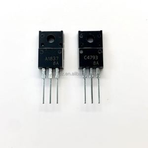 Transistor en paire PNP en silicium épitaxial 2SA1837 2SC4793 KTA1837 KTC4793 pour applications d'amplificateurs de puissance A1837 C4793 - Product Image 2