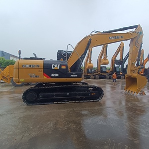 Excavatrice CAT 320D2 de 20 tonnes avec godet de terrassement d'une capacité de 1 m³, modèle d'excavatrice sur chenilles d'occasion cat320d2 - Product Image 5