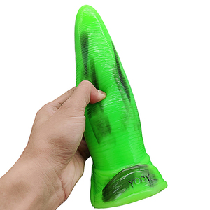 FAAK Rouge Noir Multicolore Gros Dildo Jouets Sexuels Bizarres Silicone Pénis Animal Baleine Dildo pour Femmes <span class=keywords><strong>Sexe</strong></span> Anal Stimulateur Vaginal - Product Image 6