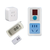 Vente chaude 220V AC Monophasé Smart Home Prise Sans Fil Télécommande avec Affichage Numérique et Capacité de 1.5kW