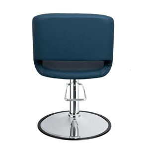 Sillón de Peluquería Marrón para Mujer, Silla de Estilismo Moderna con Base Redonda para Corte de Cabello - Product Image 6