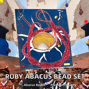 Pulsera de Cuentas de Corindón con Forma de Ábaco de Alta Calidad, Precios al por Mayor, Piedra Preciosa Sintética, Joyería de Regalo - Product Image 2