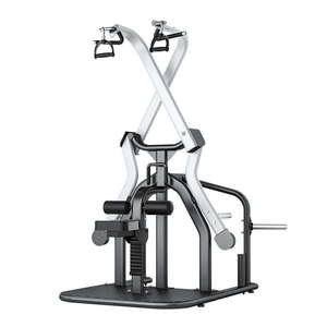 Máquina Comercial de Polea para Tríceps con Carga de Placas, Equipo Ajustable de Acero para Entrenamiento de Espalda, Gimnasio y Fitness - Product Image 1