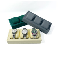 Exhibidor de Relojes Personalizado ZHi Hui, Bandeja de Exhibición de Joyería y Brazaletes, Soporte para Relojes, Exhibidor de Relojes de Microfibra y Silicona