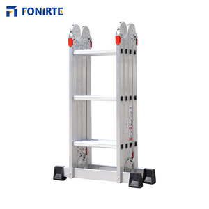 Escaleras Modernas Multiusos de Aluminio 6063 de 3 Peldaños, Alta Calidad, 5 Años de Garantía, Hechas en China para Uso en Exteriores - Product Image 3