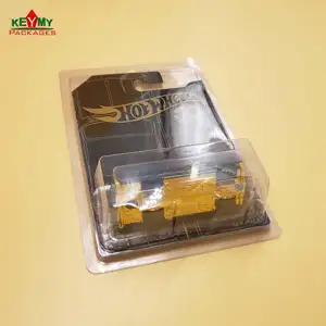 toy blister, PVC blister clamshell with paper card for gift, customize from Shenzhen blister factory
