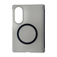 Funda Magnética Delgada para Teléfono Móvil con Protección UV para Samsung Z Fold 8 7, Funda Rígida Protectora para Fold 6 5 4, Funda Transparente W26
