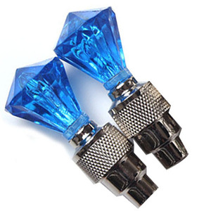 Lumière de valve de vélo colorée en forme de tête de fantôme, style Hot Wheels, pour cyclisme, équipement de cyclisme - Product Image 2