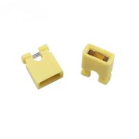 Distance 2.54MM Cavalier Cap Court-Circuit Bloc Pin Connexion Bloc Noir Jaune Bleu Rouge