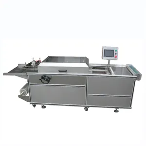 Heat-Seal Film Tear Tape Cellophane Overwrapping Machine PF580 type Semi-automatic 3D Overwrapping Machine