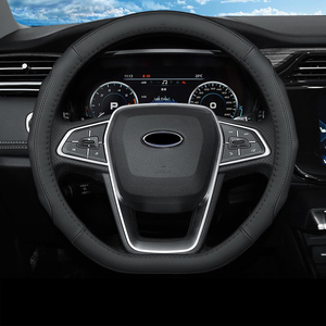 Cubierta Protectora para <span class=keywords><strong>Volante</strong></span> de Coche para <span class=keywords><strong>Ford</strong></span> Focus, Territory, Explorer, Kuga, Escape, Mustang, Evos, <span class=keywords><strong>Mondeo</strong></span>, Fiesta Kit - Product Image 3