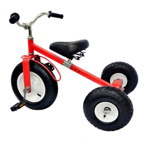 Triciclo de 3 ruedas para niños, carro de <span class=keywords><strong>bicicleta</strong></span>, <span class=keywords><strong>herramientas</strong></span> de jardín, carro de jardín de madera para niños - Product Image 2