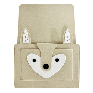 4 Pockets Elk Fox Animal Cartoon Felt <strong>Bed</strong> Side <strong>Caddy</strong> Organizer Children Bedside <strong>Caddy</strong> for Sofa Desk - Product Image 3