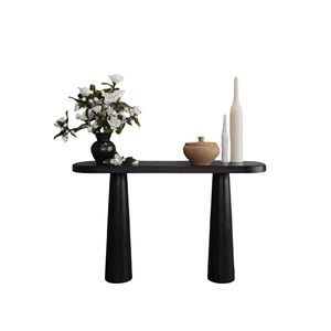 Mesa Consola de Pasillo Estrecho de Diseño Moderno en Madera de Pino Sólida y Silenciosa, Color Personalizado para Dormitorio, Sala de Estar, Hogar y Hotel - Product Image 5