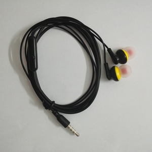 Auriculares de silicona con cable y micrófono, cascos <span class=keywords><strong>baratos</strong></span> de 3,5mm - Product Image 2