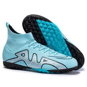 Chaussures de football style Cristiano Ronaldo, montantes, crampons AG, unisexe, tige synthétique, semelle intermédiaire EVA, doublure en mesh, semelle extérieure en caoutchouc, collection Printemps - Product Image 5