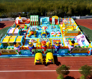Maison gonflable pour adultes AirFunPro Parc à thème gonflable géant extérieur/intérieur pour centre de jeu pour enfants Bâche en PVC Matériau robuste - Product Image 1