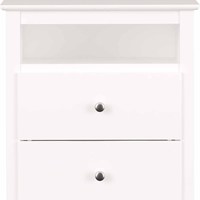 Table de chevet JIAMEIJIA haut de gamme sur mesure avec étagère ouverte et base incurvée pour un rangement multi-scènes