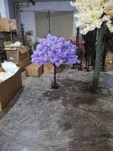 Vente en gros <span class=keywords><strong>de</strong></span> fausses fleurs <span class=keywords><strong>de</strong></span> cerisier en soie arbre bleu royal <span class=keywords><strong>blanc</strong></span> violet table d'événement <span class=keywords><strong>de</strong></span> mariage arbres <span class=keywords><strong>de</strong></span> fleurs Sakura artificielles décoratives - Product Image 6
