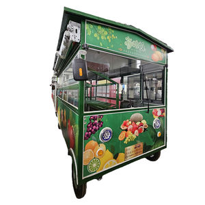 Camion de nourriture mobile entièrement équipé Remise sur les camions de nourriture à crêpes Concession Remorque avec extension Petit chariot de nourriture pour entreprise - Product Image 3