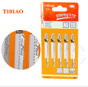 LISCA T101AO ensemble de 5 lames de <span class=keywords><strong>scie</strong></span> <span class=keywords><strong>sauteuse</strong></span> de haute qualité outil de coupe propre du bois 1.5-15mm - Product Image 5