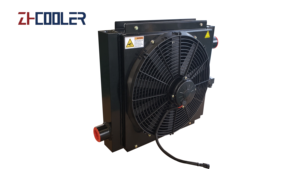 Ingénierie du stockage d'énergie Système de refroidissement par air comprimé minier Grand moteur Refroidisseur d'huile hydraulique échangeur de chaleur <span class=keywords><strong>radiateur</strong></span> - Product Image 4