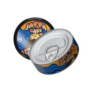 Boîte auto-scellante Tuan Tin de 3,5 g pour boîtes Pressitin avec couvercle à anneau, autocollants personnalisés, pas besoin d'outils pour les herbes sèches, les aliments pour animaux de compagnie - Product Image 1