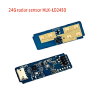 HLK-LD2450 24G MM Wave CE FCC Certified Radar Sensor Module 8M Jarak Deteksi Pelacakan Gerakan Manusia Smart Home DC5V
