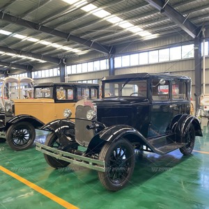Vehículo Clásico Eléctrico Vintage 2026, Homologado para Circular por la Calle, para Viajes de Ocio, Color Marrón - Product Image 3