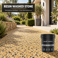 Kit professionnel Ultrabind de revêtement liquide en résine époxy UV stable pour allées de parcs et sols en pierre naturelle liée à la résine, pour gravier et pierres lavées, DIY