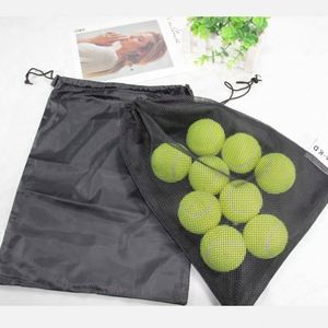 Sac de rangement personnalisé en polyester pour balles de tennis de table et de golf, style mode féminin, sac à cordon de serrage, marque SHENGYI, modèle LP-0228 - Product Image 3
