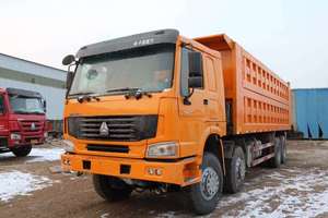 รถบรรทุกฮาวโอ 8x4 ยูโร 2 ดีเซล รถบรรทุกขนาดเล็กใหม่สำหรับงานเหมือง รถดัมพ์ 10 ล้อ รถบรรทุกเทท้าย 11-20 ตัน พวงมาลัยซ้าย กล้องมองหลัง 251-350 แรงม้า 6-8 ลิตร - Product Image 3