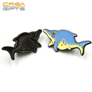 Di alta Qualità di Souvenir In Ottone Materiale Personalizzato Metallo US Cia Distintivo Pin - Product Image 6