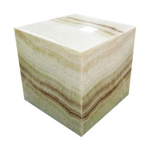 Table onyx verte naturelle, comptoir, meuble de salon, carré en marbre, côté café, offre spéciale - Product Image 4