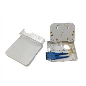 Caja Terminal de Fibra Óptica Wolck para Montaje en Pared, Tipo Mini SC, Roseta de <span class=keywords><strong>2</strong></span> Puertos, Caja NAP para FTTH - Product Image 4