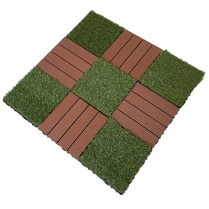 Césped Artificial <span class=keywords><strong>de</strong></span> Fácil Instalación, Baldosas <span class=keywords><strong>de</strong></span> Césped Sintético para Jardinería, Alfombra para Exteriores - Product Image 1