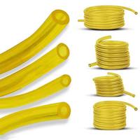Tuyau de carburant pour tronçonneuse, tube en caoutchouc I.D. X O.D. Jingyi Haute Qualité Neuf 3/32" X 3/16" 1/8" X 3/16" 1/8" X 1/4" 080" X .140"