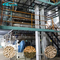 Ligne de production de machines à granulés d'aliments pour volailles et bétail à haute efficacité 10 tonnes/h 20 tonnes/h pour l'équipement d'élevage de volailles