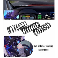 Pour Logitech G25 / G27 / G29 / G920 / G923 roue de course simulateur de jeu de voiture pédale de frein accélérateur embrayage pédale ressort Kit
