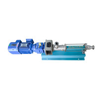 Pompe à vis à cavité progressive simple en acier inoxydable 304/316L de type NETZSCH NM15/21/31/45/53/63/76/105 pour le transfert de liquides, fournie par une usine chinoise
